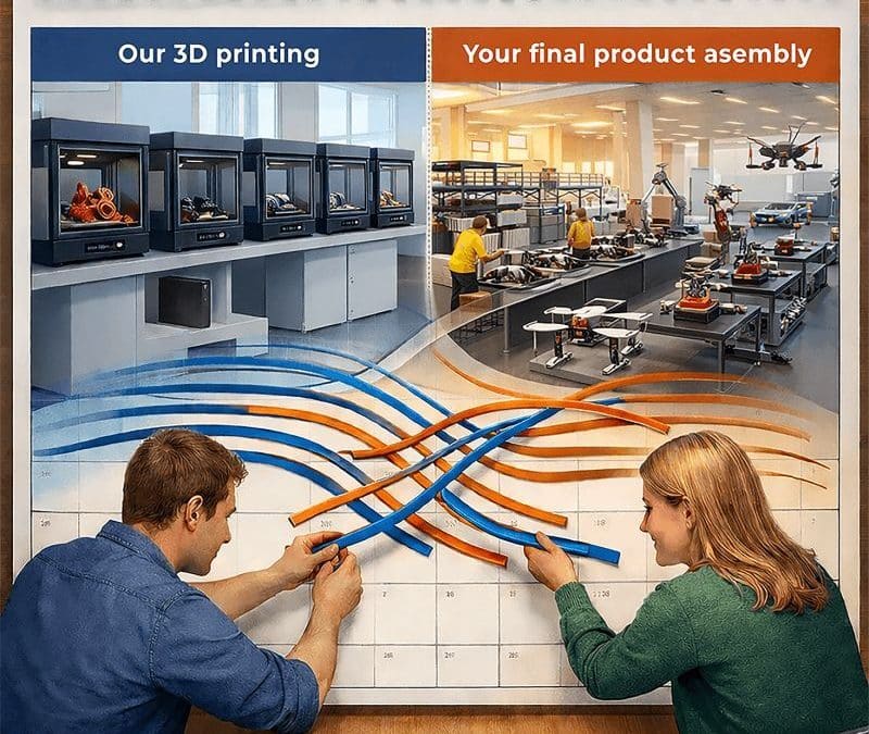 Flexible Manufacturing Flow: How Collaboration Solved a Large Order